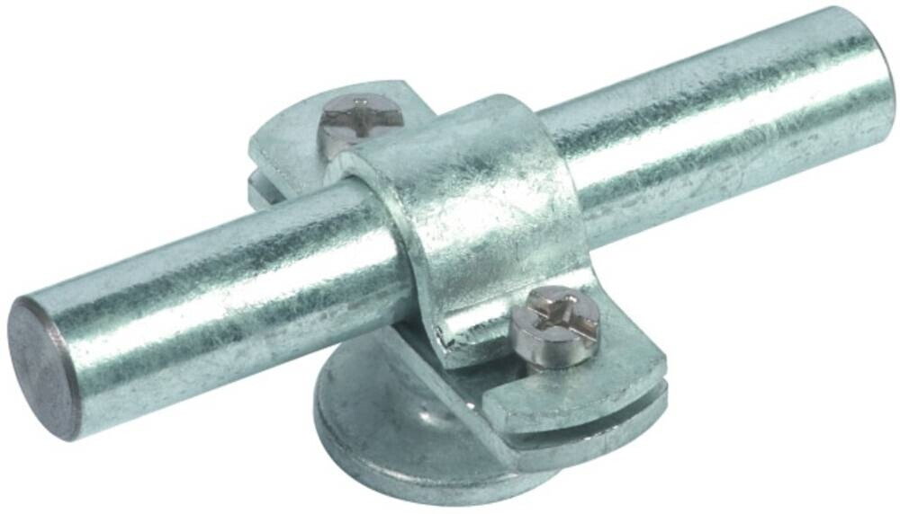 Dehn Rod holder with cover collar for Rd 16mm with M8 (275116)