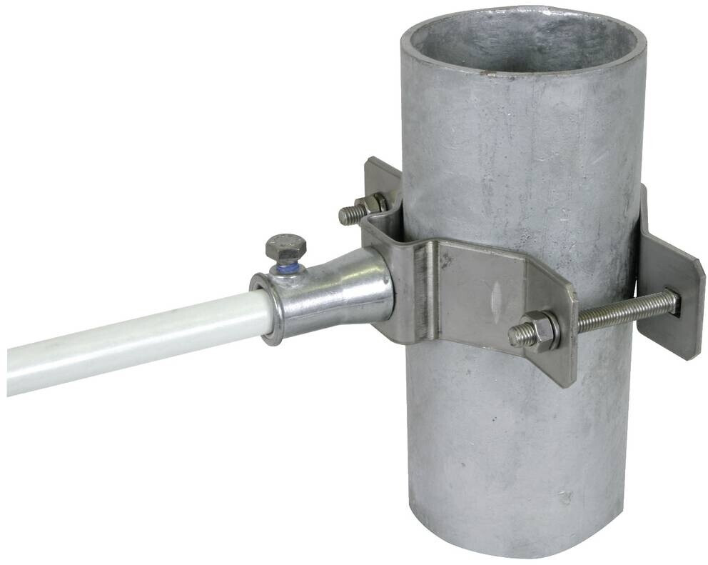 Dehn DEHNiso Pipe Clamp 70-90mm NIRO V2A with Bushing (106353)