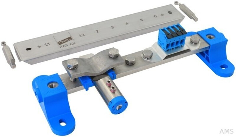 Dehn Equipotential bonding bar PAS EX 7AP SET for EX-area zone (472415)