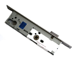 BKS Tubular frame lock B 1828 40/92/24mm stainless steel flat faceplate (B-18280-02-U-8)