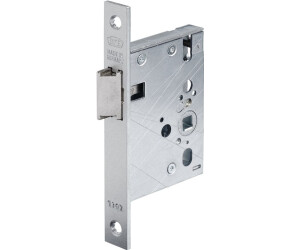 BKS Mortise Latch Lock 1307 20/55/8 mm DIN left/right silver-colored angular (B 1307 0127)