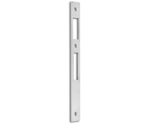 BKS Strike plate S491 steel silver 24x243mm DIN L/R (S4910023)