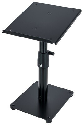 K & M Tiltable Monitor Table Stand Black/Steel (26776-000-55)