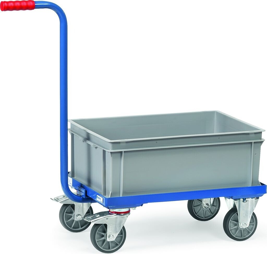 Fetra Hand Truck KF 4 with Plastic Box Load Capacity 250 kg (2167)