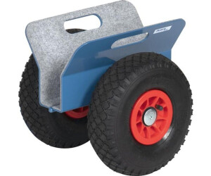 Fetra Panel trolley with clamping jaws, pneumatic tires, clamping width 30-95 mm, load capacity 250 kg (4158)