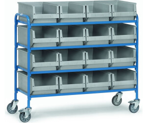 Fetra Utility cart with 16 storage bins (32951)