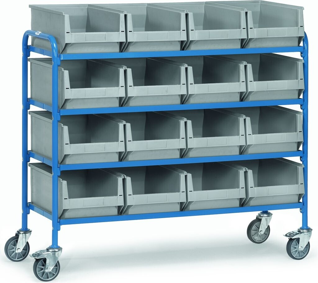 Fetra Utility cart with 16 storage bins (32951)