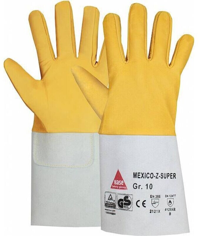 Hase Safety Mexico-Z-Super Welding Gloves made of Goat Nappa Leather (403800)