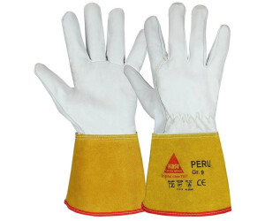 Hase Safety Peru heat protection gloves goat nappa leather natural/brown (403835-7)