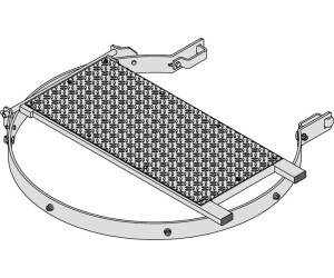 Hymer Intermediate Floor, Foldable, Aluminum (0051635)