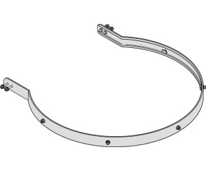 Hymer Back protection ring for exit, wide, aluminum (54050)