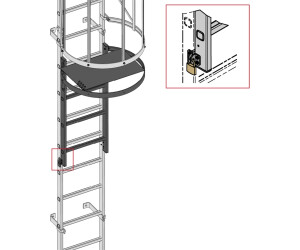Hymer Access barrier aluminum (0054770)