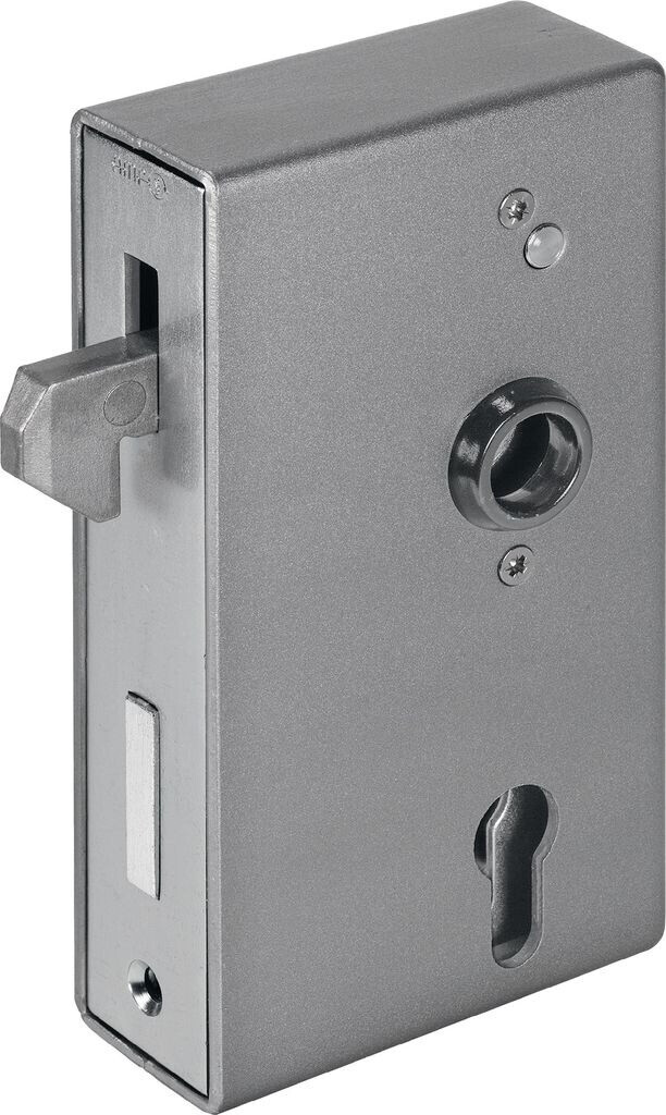 AMF Sliding gate lock case 140S DIN left/right dimension A50xB94xC173mm backset 60mm (14274)