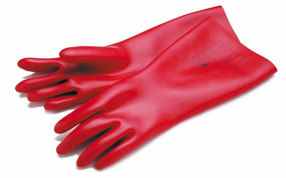 Cimco Electrical insulating gloves 1000V size 9 red (140215)
