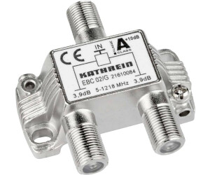 Kathrein EBC 02/G Distribuidor 2 vías 5-1218 MHz 3,9 dB (21610084)