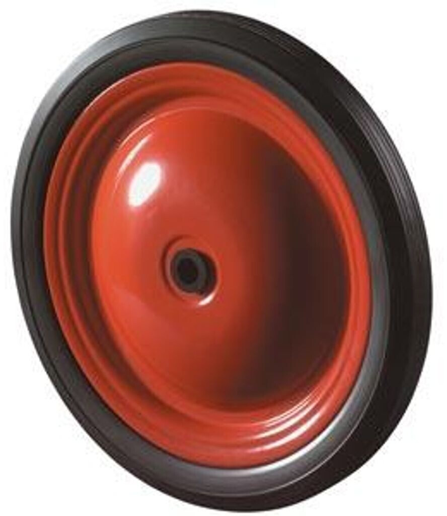 BS Rollen Steel disc wheel Ø 180mm PVC black (A70.180)