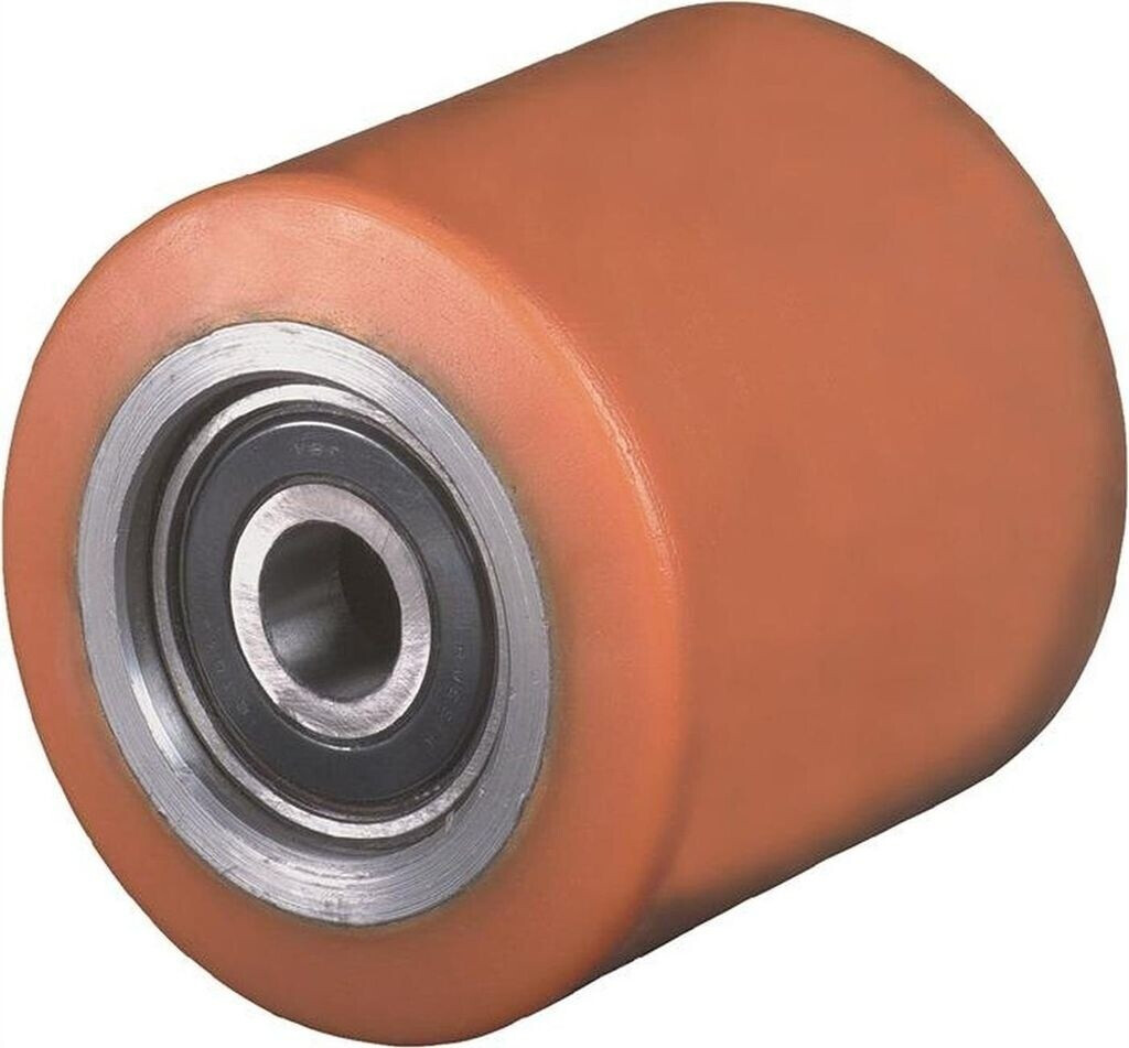 BS Rollen Fork Castor PUR Hub-L.90mm Wheel-W.90mm Wheel-Ø 82mm (C40.82.20H)