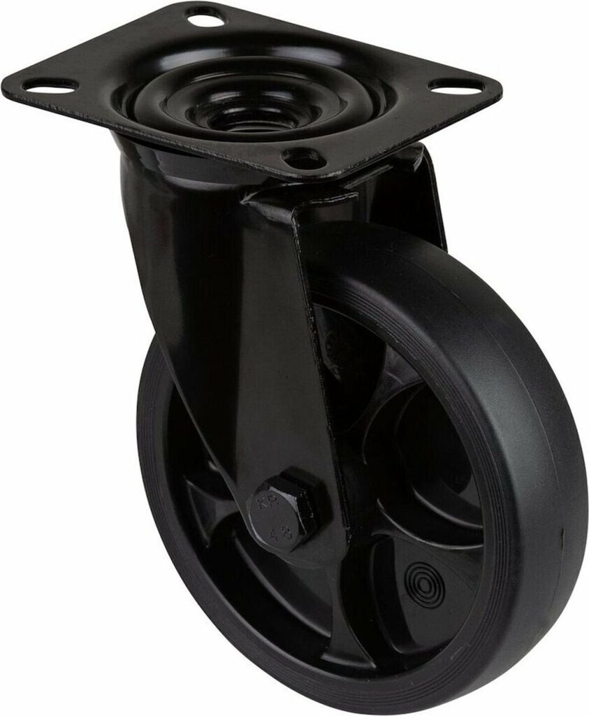 BS Rollen Swivel Castor with Plate 125mm Load Capacity 120kg (L800.B44.126.06)