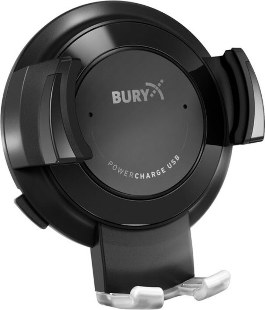 BURY BURY PowerMount System PowerCharge USB Smartphone Holder Black (01.1888.000B) - Product image 1 of 2