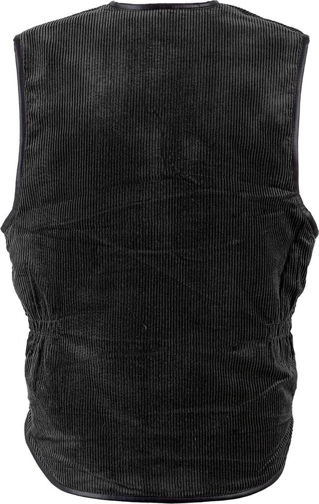 Craftland Buchholz Breitcordweste schwarz (1878)