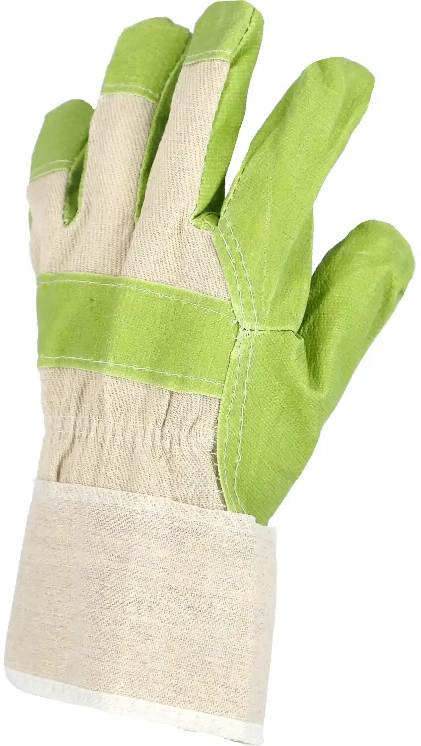 Feldtmann Synthetic leather work gloves KLH green (0130)