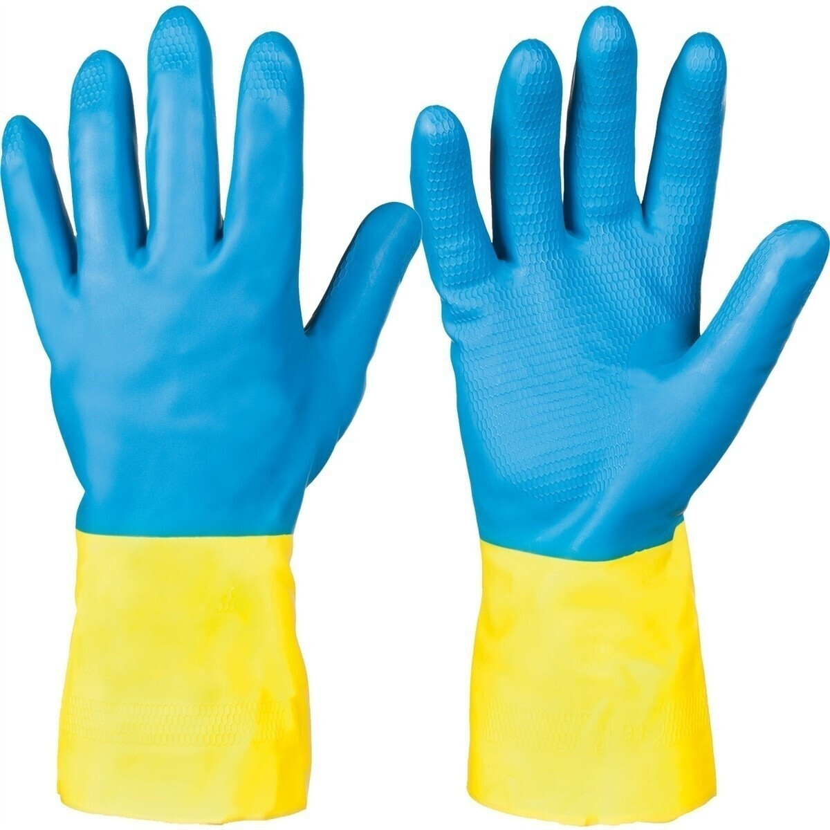 Stronghand Neoprene gloves Kenora blue/yellow (4000371827)