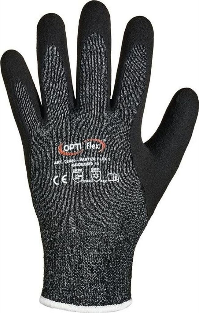Optiflex Winter Flex 5 cut protection gloves gray/black (02485-09)