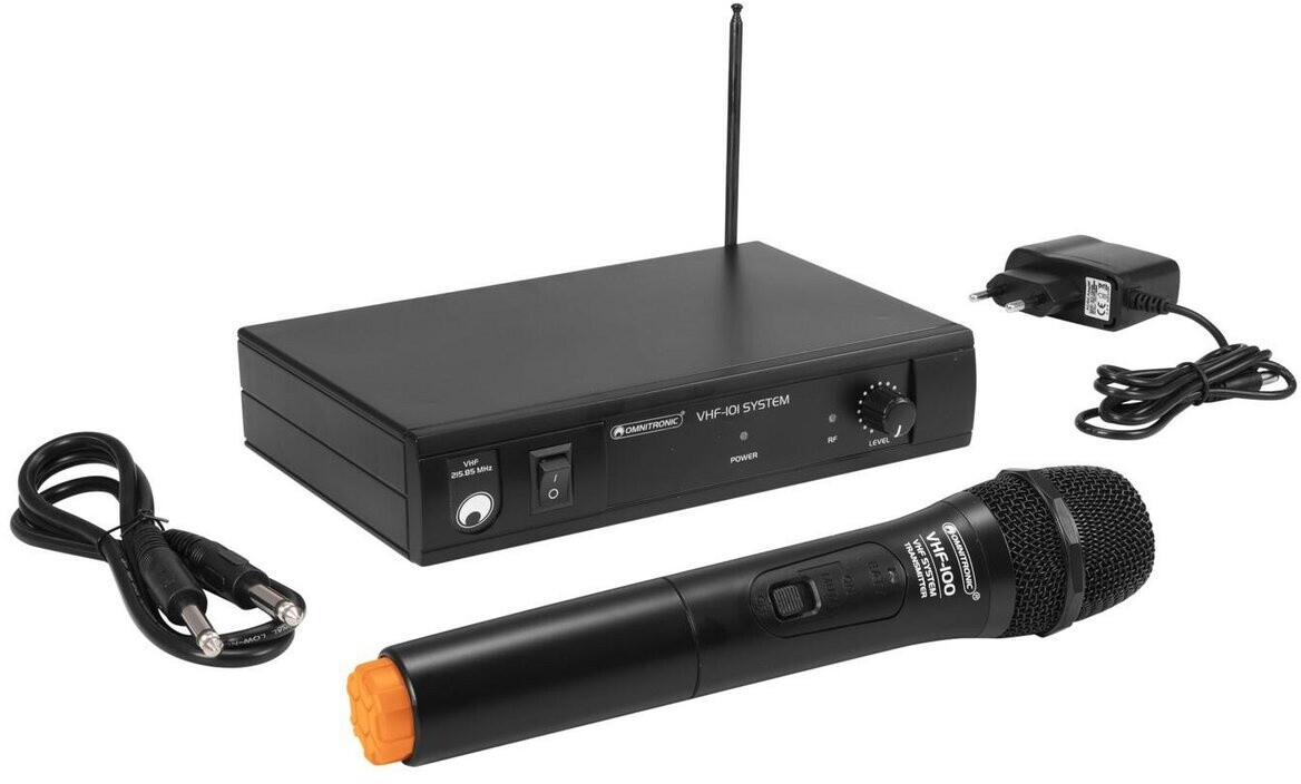 Omnitronic VHF-101 Wireless Microphone System 212.35MHz (13073022)