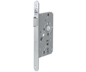Basi Mortise Interior Door Lock Silver DIN left BB (9220-5528)