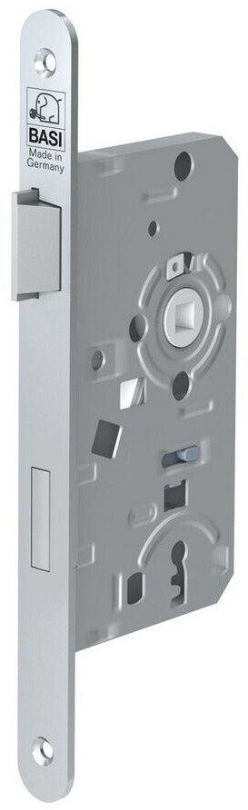 Basi Mortise Interior Door Lock Silver DIN left BB (9220-5528)