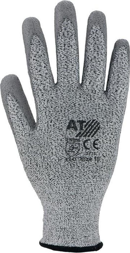 Asatex Cut Protection Gloves Grey PU-Coated Cut Protection Level B (3711/9)