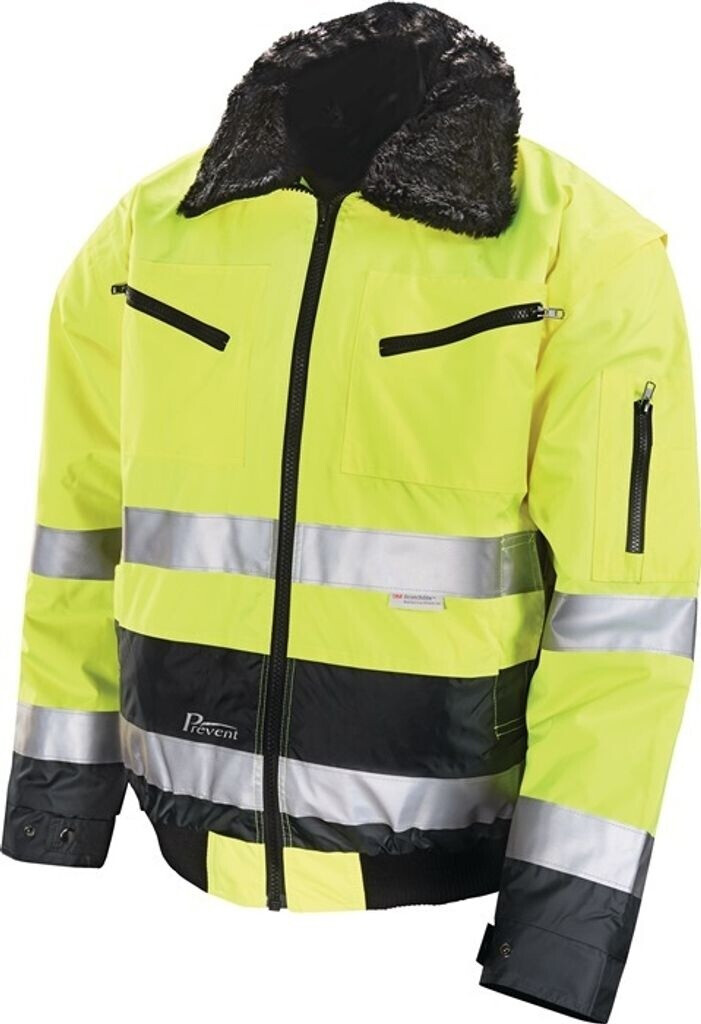 Prevent Warnschutz-Pilotenjacke gelb/grau (174ZG/M)