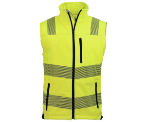 Asatex Prevent Softshell-Warnweste gelb/schwarz (PTW-SW)