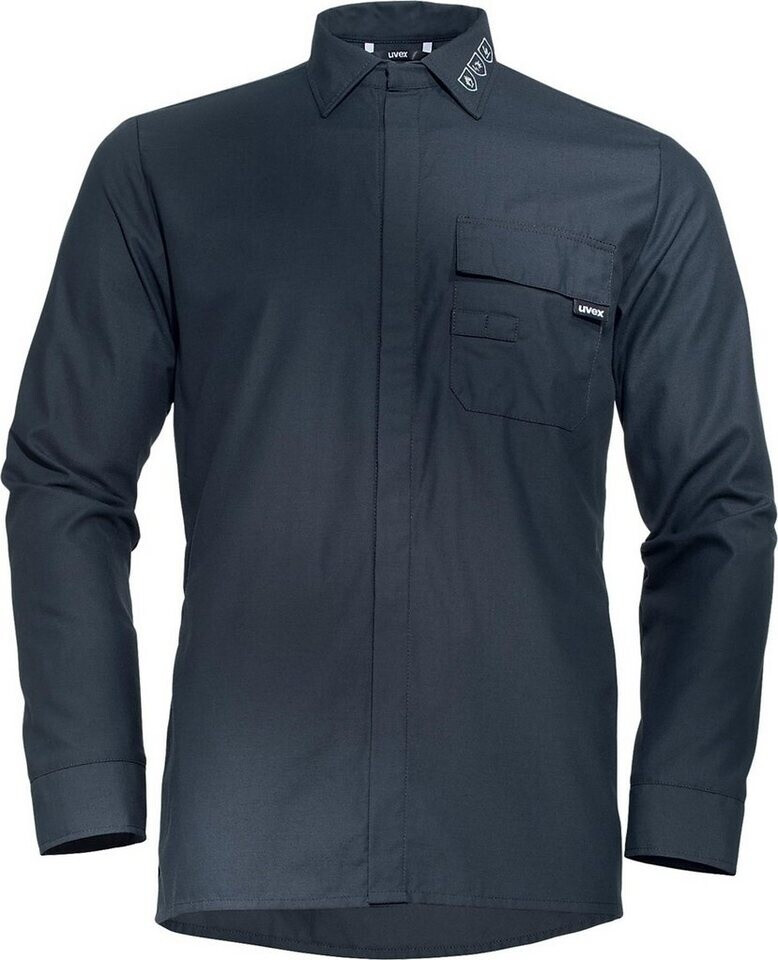 uvex Langarmhemd multifunction blau (8931242)