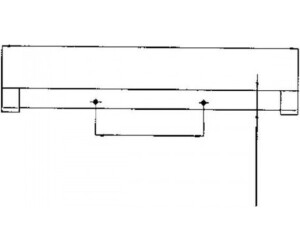 Munk Complete crossbar with nivello for ladders from year 2009 (19633)