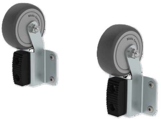 Munk Kit de adaptación 'roll-fix' ruedas para escalera para travesaño (019639)