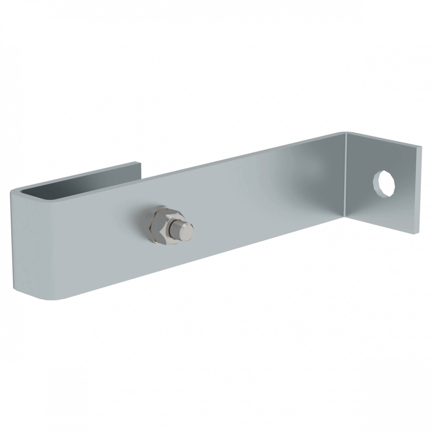 Munk Soporte de pared fijo acero galvanizado 150 mm (060018)