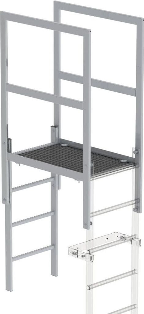 Munk Pasarela de ático aluminio anodizado (61181)