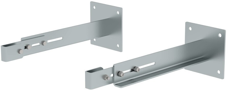 Munk Soporte de pared especial acero galvanizado 500-600 mm para escaleras de acceso (063270)