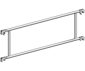 Layher Double railing / Double backrest made of aluminum 1.80 m (1206180)