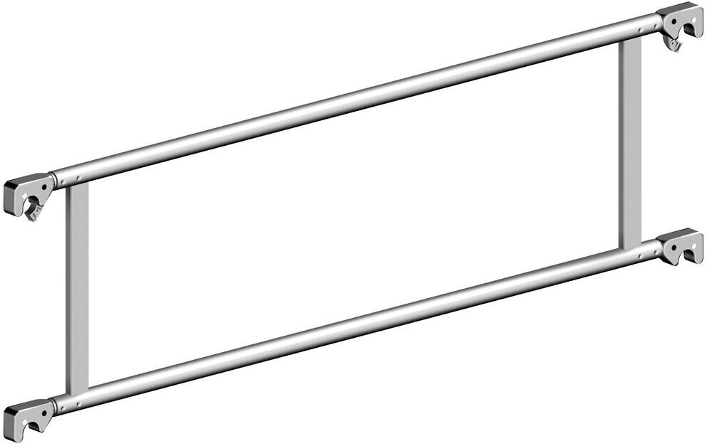 Layher Barandilla doble / Respaldo doble de aluminio 1,80 m (1206180)