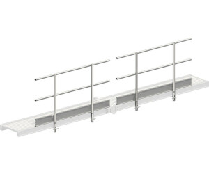 Layher Side protection for aluminum walkway 600, foldable, 5.10 m (0006210)