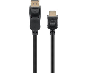 Goobay DisplayPort 2.0/HDMI 2.1 Adapter Cable 1m 8K@60Hz (64845)