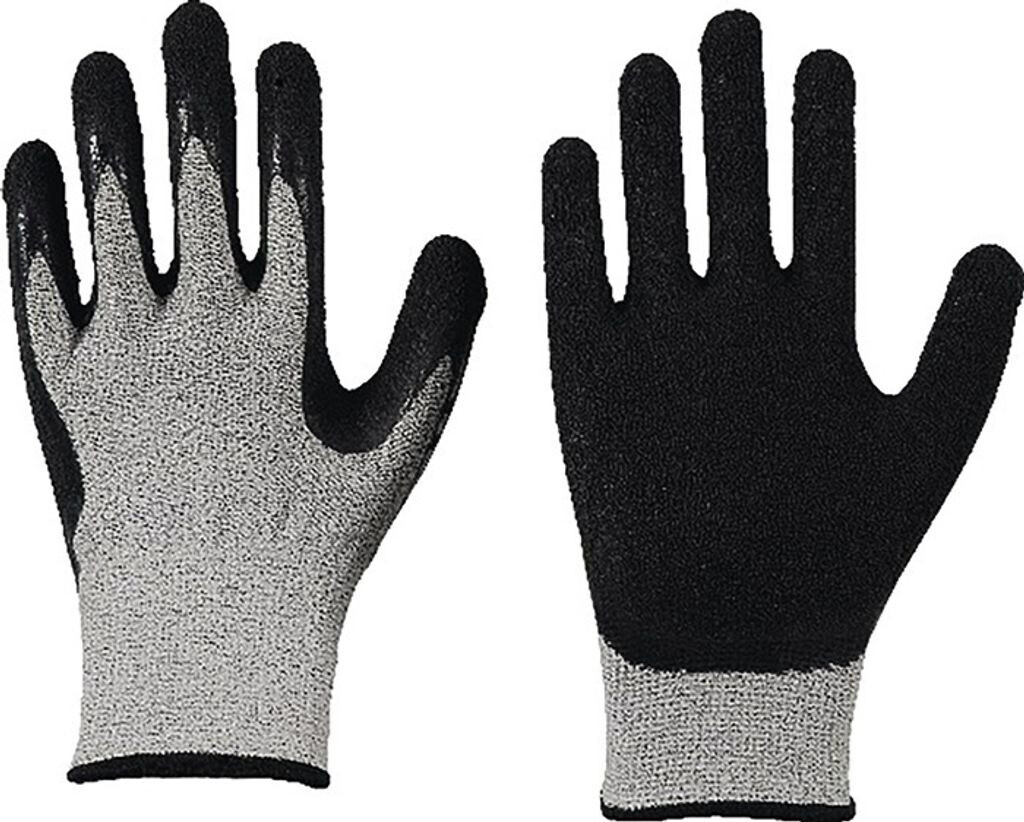 Richard Leipold Cut-resistant gloves Solidstar 1443 gray/black (1443-9)