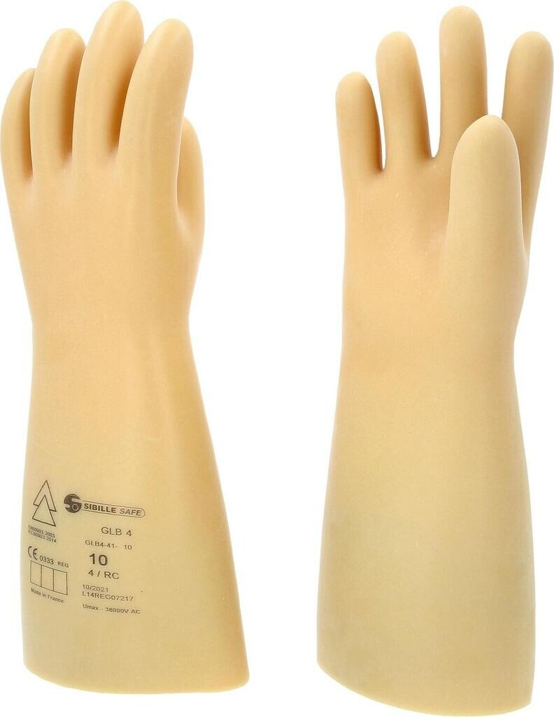 KS Tools Electrician protective glove with insulation white class 4 (117.0063)