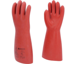 KS Tools Electrician protective gloves with mechanical protection, red, class 4 (117.0081)