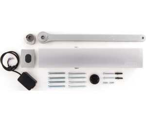 GEZE Overhead door closer TS 5000 E Hy, aluminum silver (155475)