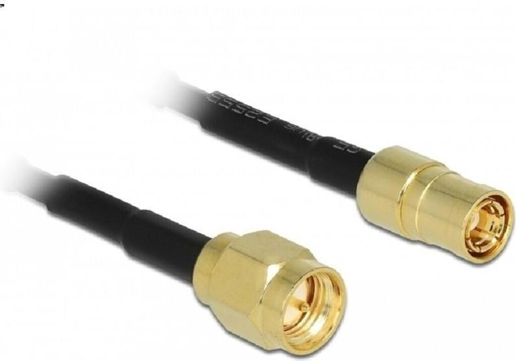 DeLock WLAN Cable, SMA Connector to SMB Connector, 7 cm (88474)
