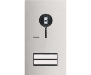 ELCOM Video Door Station 2/1 2-Wire Stainless Steel matt ONE (REQ502Y)