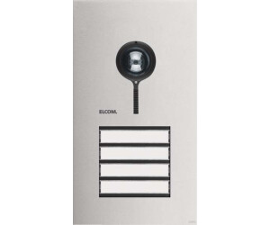 ELCOM Video Door Station 4/1 2-Wire Stainless Steel ONE (REQ504Y)